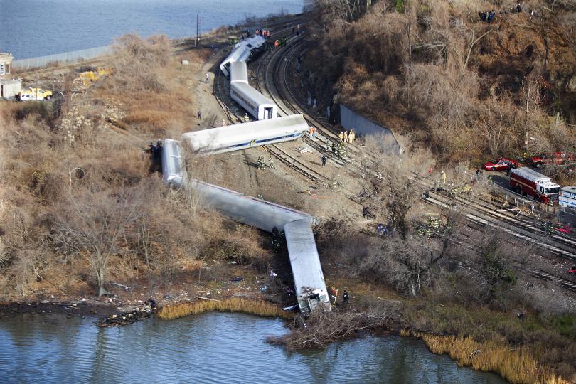 MTA train crash