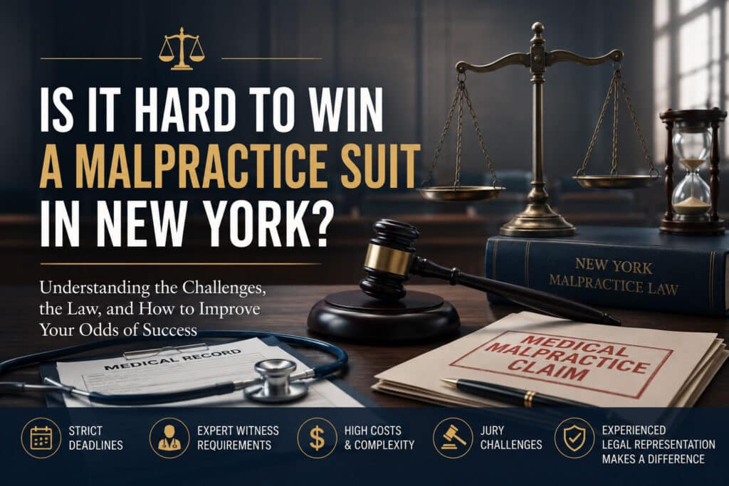 Is It Hard to Win a Malpractice Suit in New York