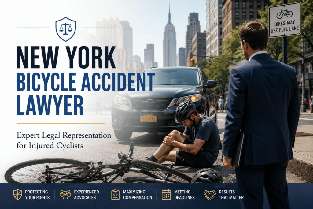 New York Bicycle Accident-Lawyer-Expert-Legal-Representation for Injured Cyclists